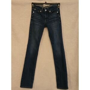 Ariat REAL Abby Straight Leg Jeans Mackenzie Dark Wash 25L 10036814 Womens
